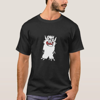 För inställningsvart T för tecknad gigantisk Shirt