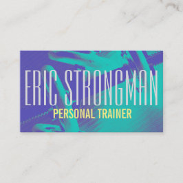 För instruktöridrottshallen för konditionen täcker visitkort