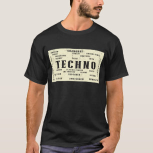 För internationellöversvallande beröm för EDM T Shirt
