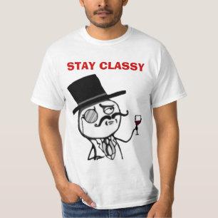 För internetmeme för stag flott T-tröja för Tee Shirt