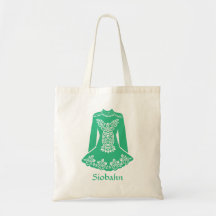 För Irish Dancers Grönt Dancing Dress Personlig