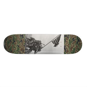 för Iwo Jima för världskrig 2 däck för skridsko Skateboard Bräda 20,5 Cm