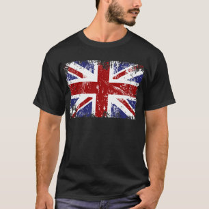För jackPunk för brittisk flagga facklig Grunge Tee Shirt