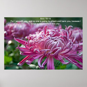 För jag är med dig poster