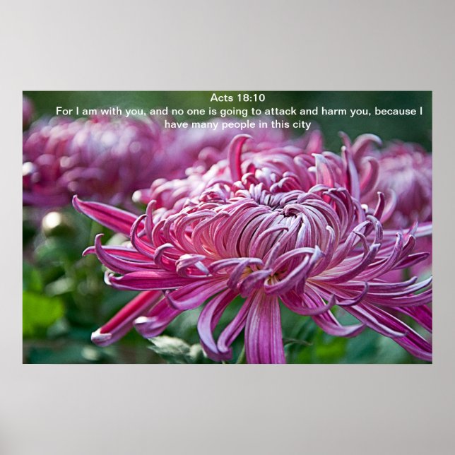 För jag är med dig poster (Framsidan)