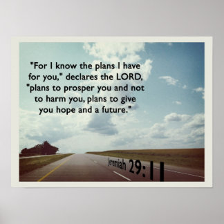 För jag vet planerna.. poster