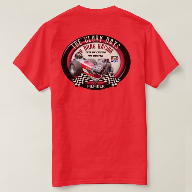 FÖR JÄGARE" GRUPP FÖR OFFICIELL 2017 SKJORTA " TEE (Design baksida)