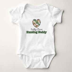 För jaktkompis för pappor framtida Bodysuit för T-shirt