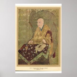 För Japan för asiatisk konst för klassiker munk Poster