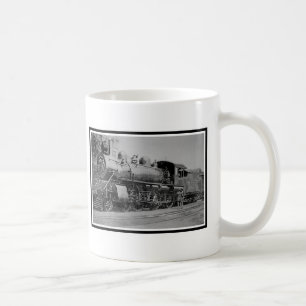 För järnvägånga för vintage rörlig motor kaffemugg