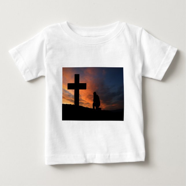 För Jesus för kristendomentrokor öde för kärlek T Shirt (Framsida)