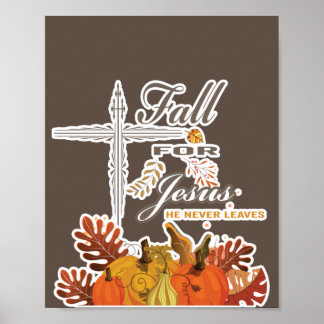 För Jesus lämnar han aldrig 1 Poster