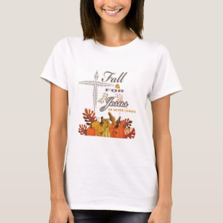 För Jesus lämnar han aldrig 1 T Shirt