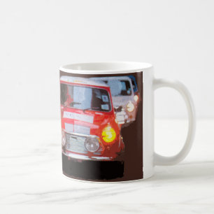 För jobbhändelse för mini- Cooper italiensk mug Kaffemugg