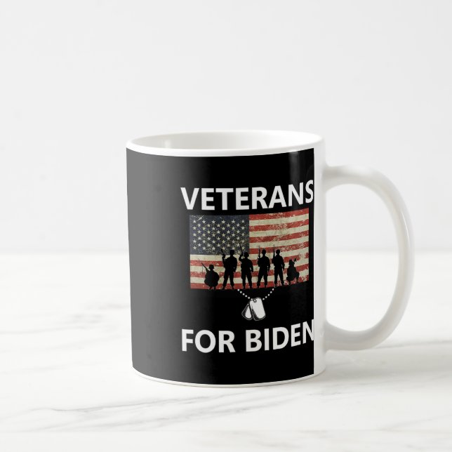 För Joe Biden Kamala Harris 2020 Vet Val Kaffemugg (Höger)