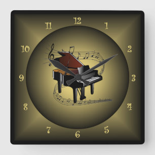 För jordklot~ för piano instrumenterar den fyrkantig klocka