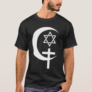 FÖR JUDEEGYPTEN FÖR MUSLIM KRISTEN FRED T SHIRT