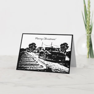 För julhelgdag för horisont GTR kort