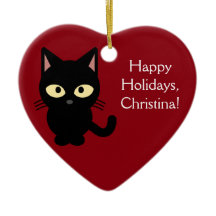 För julkattunge för anpassningsbar känd prydnad