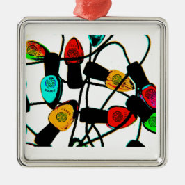 För julljus för Mah Jongg prydnad Julgransprydnad Metall