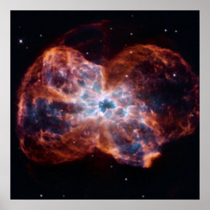 För jumboHurrah stjärna för NGC 2440 NASA Poster