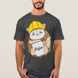 För kaffe för kaffe Älskare och byggnation T Shirt