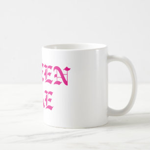 För KAFFEMUGG för DROTTNING BAE ROYALTY (den ros