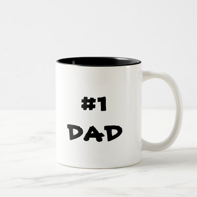 För kaffetea för PAPPA #1 mugg (Höger)