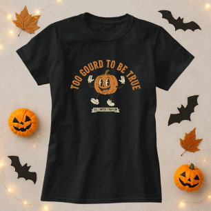 För käft för att vara sann pumpkin för Cute Hallow T Shirt