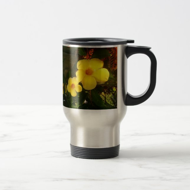 För kakaostrand för blomma gul jGibney 2014 MUSEET Resemugg (Höger)