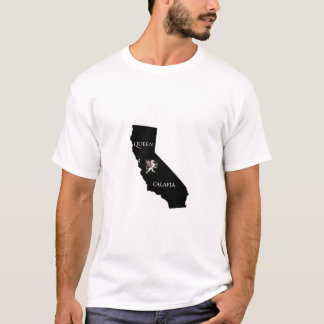 För Kalifornien för drottningClafia _skjorta T Shirt