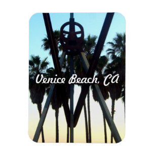 För Kalifornien för Venedig strandhimmel magnet