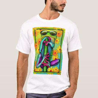 För kall daisygroda t-shirt