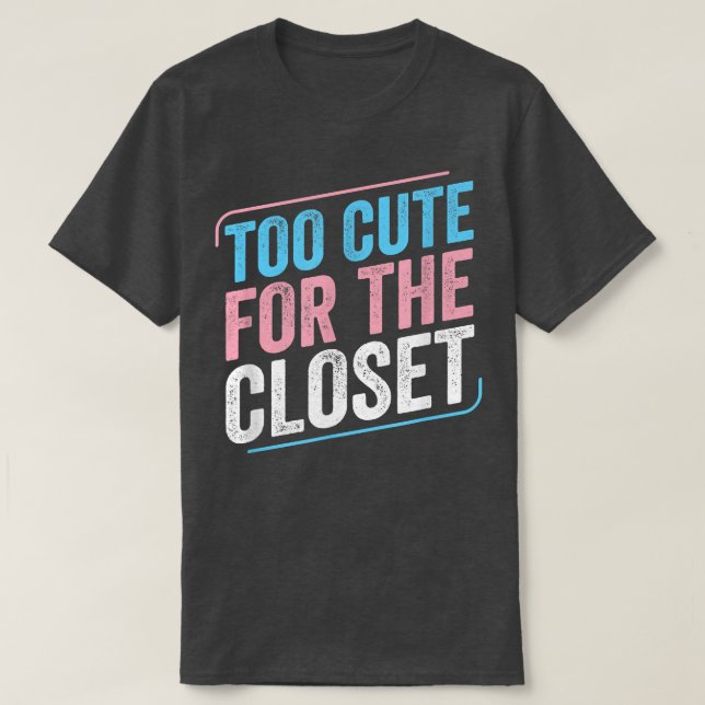 För kall för Pridet Closet Trans Transgender LG T Shirt (Design framsida)