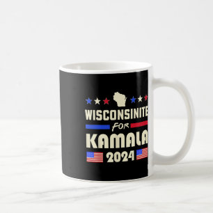 För Kamala 2024: Patriotiska Demokrater Kampanj Kaffemugg