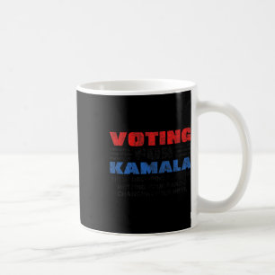För Kamala efter att Joe Biden Trump 2024 Wom släp Kaffemugg