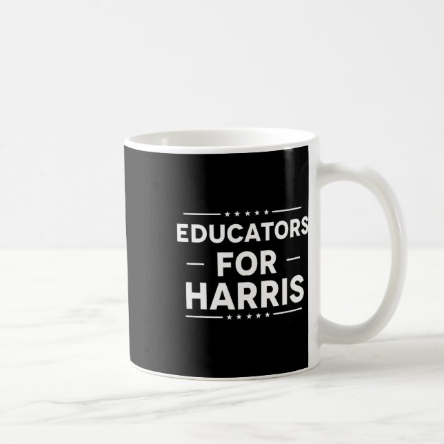 För Kamala Harris 2024 Kaffemugg (Höger)