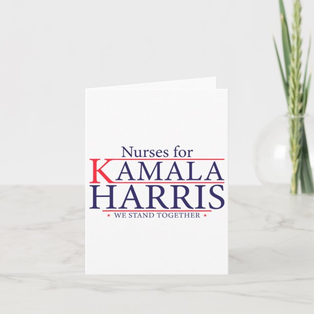 För Kamala Harris 2024 - Kamala för president 2024 Kort (Framsida)