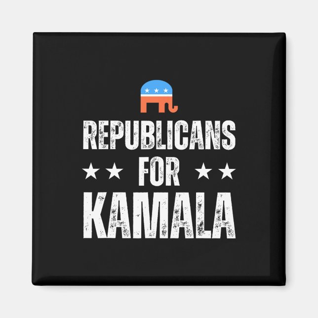 För Kamala Harris Magnet (Framsidan)