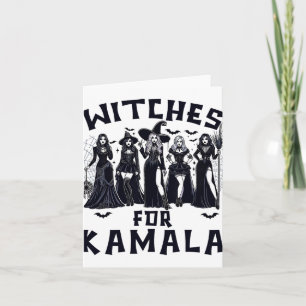 För Kamala Harris-valet 2024 Halloween Kort