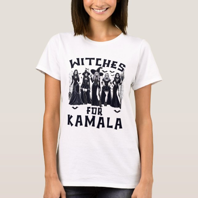 För Kamala Harris-valet 2024 Halloween T Shirt (Framsida)