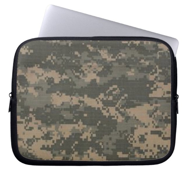 För kamouflageelektronik för ACU Digital Camo Laptop Sleeve (Framsidan)