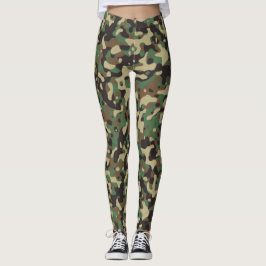 För kamouflageHerr Fru för soldat- soldat militärt Leggings