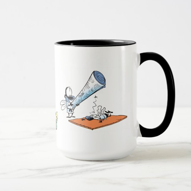 För kampsportkaffe för hus klipsk mugg (Höger)