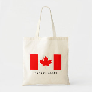 För Kanada för kanadensisk flagga beställnings- Tygkasse