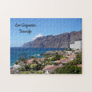 För kanariefågelöar för Los Gigantes Tenerife Pussel