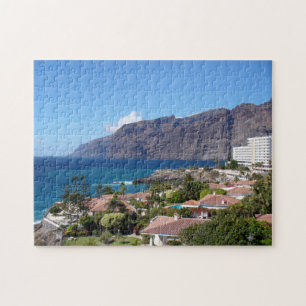 För kanariefågelöar för Los Gigantes Tenerife Pussel