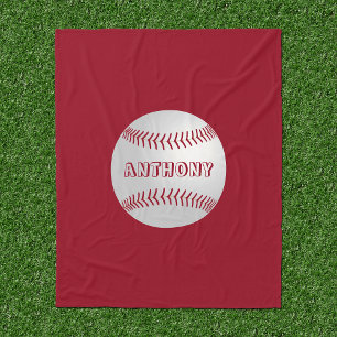 För känt filt för baseball sporttema för