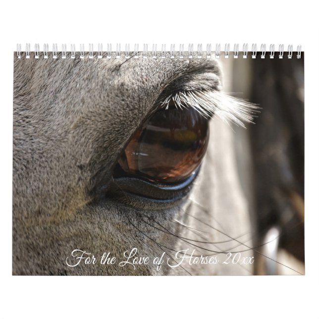 För Kärlek av hästar Kalender (Omslag)