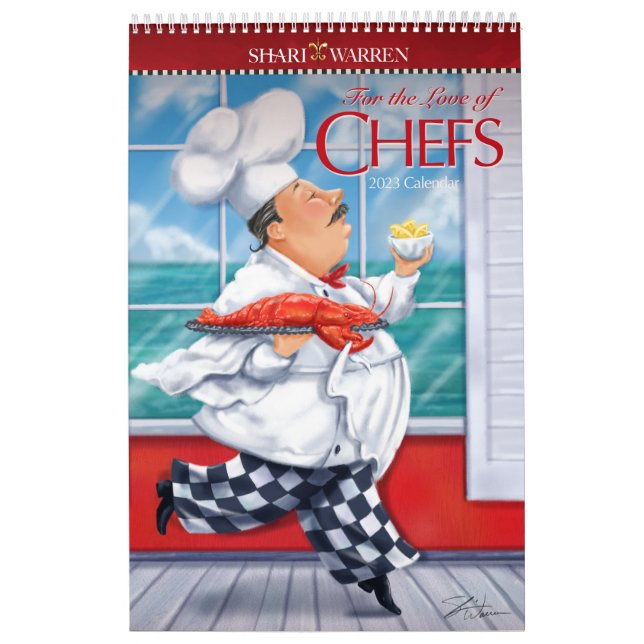 För Kärlek i CHEFS-kalendern 2023 Kalender (Omslag)